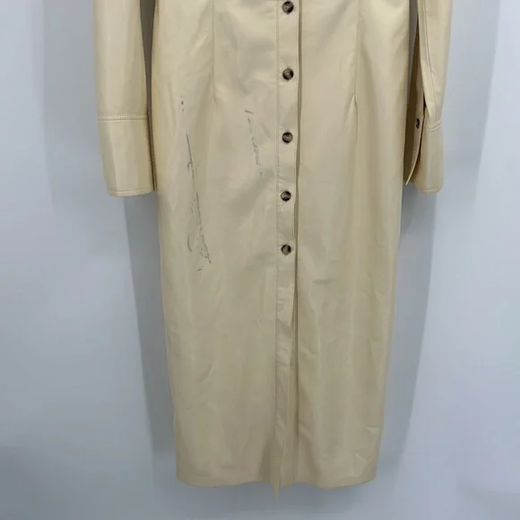 Nanushka Tegan Dress in Vanilla - Picture 5 of 14